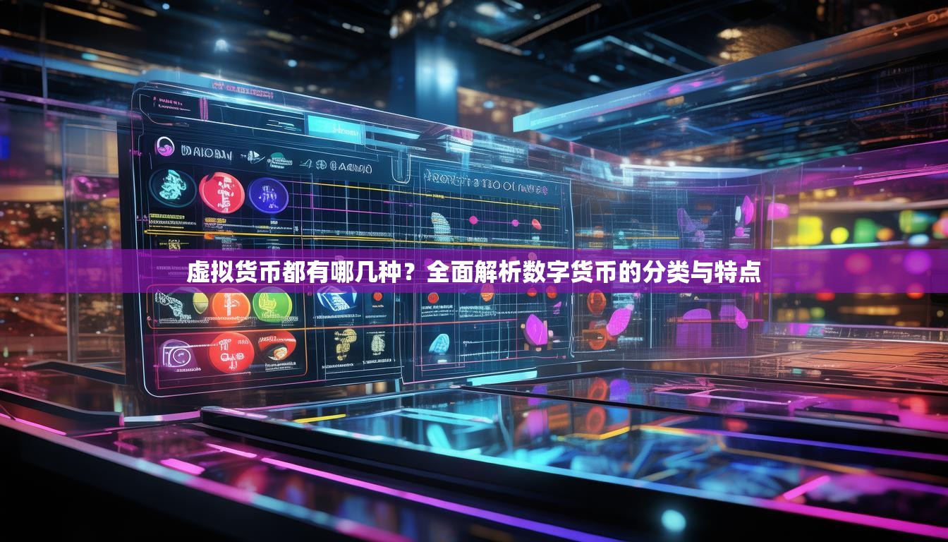 虛擬貨幣都有哪幾種？全面解析數(shù)字貨幣的分類與特點(diǎn)