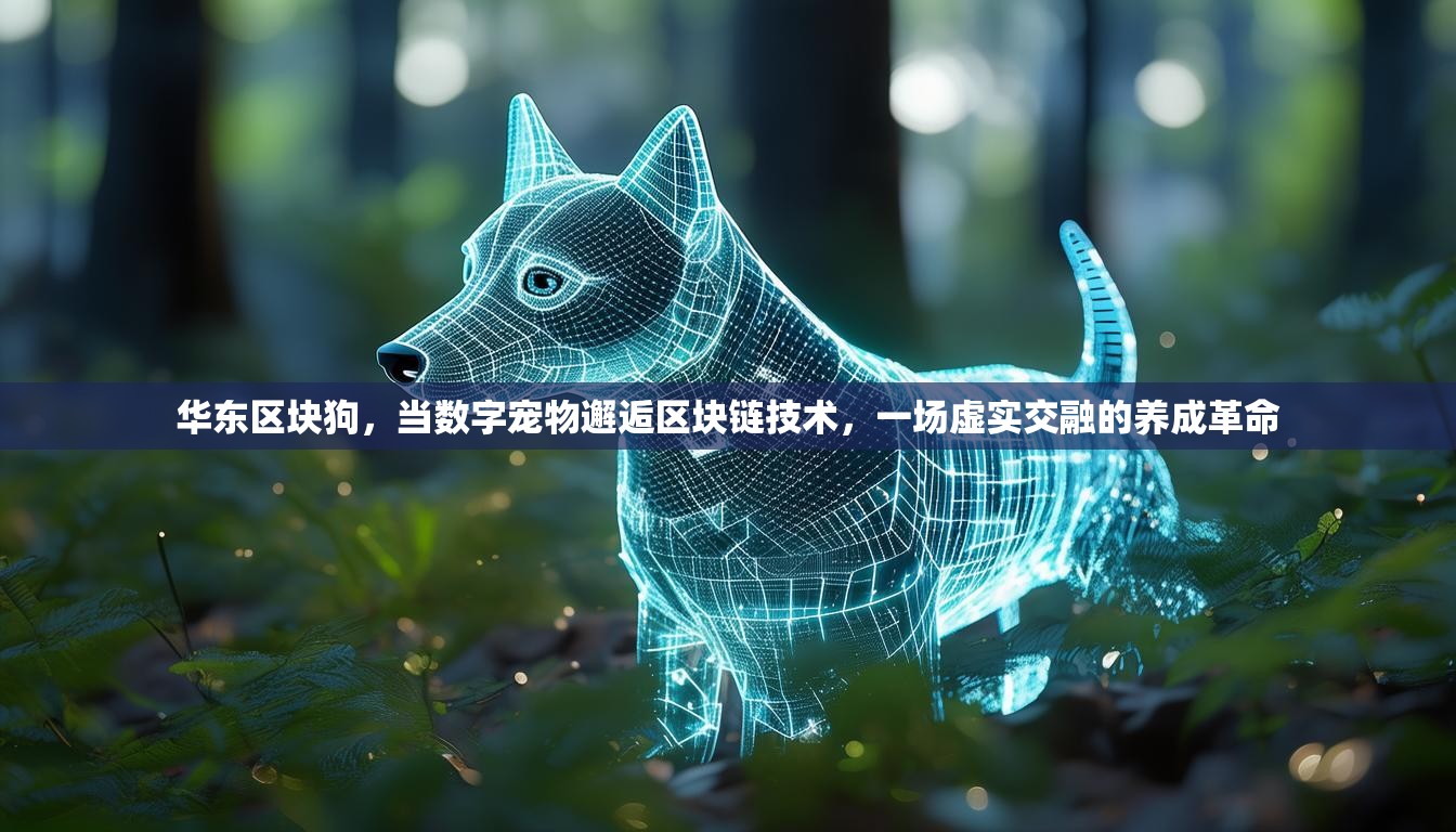 華東區(qū)塊狗，當(dāng)數(shù)字寵物邂逅區(qū)塊鏈技術(shù)，一場(chǎng)虛實(shí)交融的養(yǎng)成革命