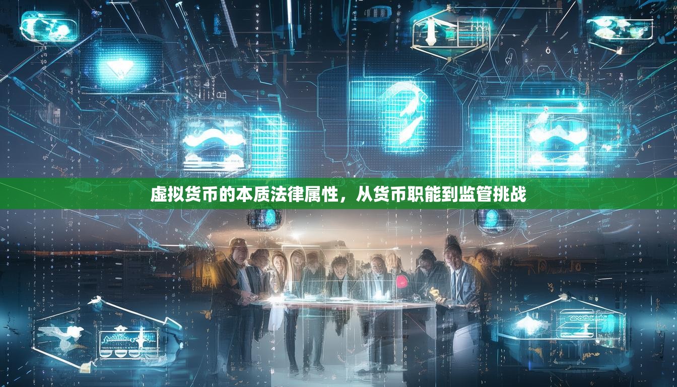 虛擬貨幣的本質(zhì)法律屬性，從貨幣職能到監(jiān)管挑戰(zhàn)