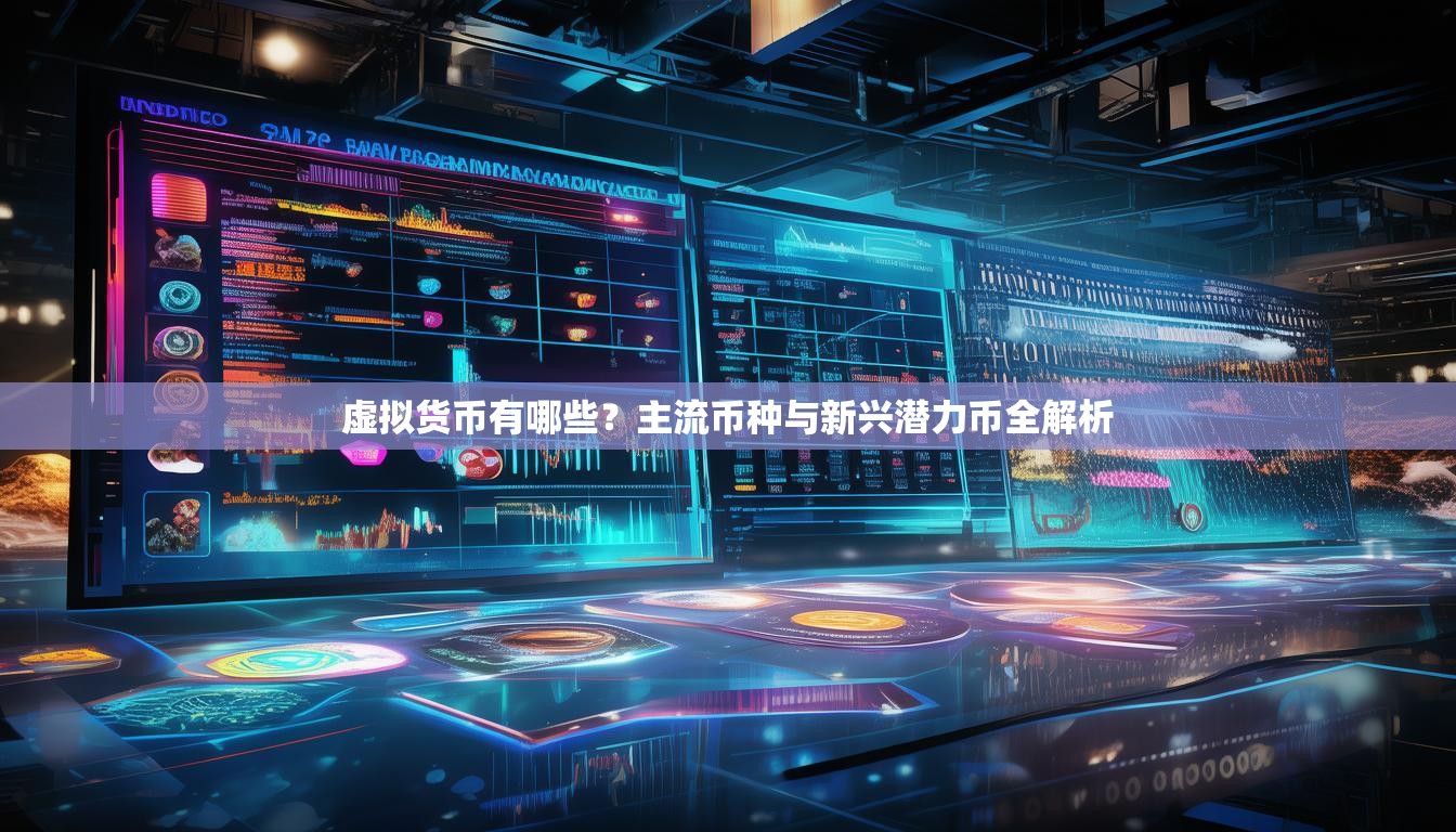 虛擬貨幣有哪些？主流幣種與新興潛力幣全解析
