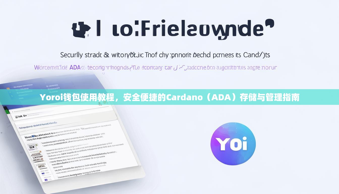 Yoroi錢包使用教程，安全便捷的Cardano（ADA）存儲(chǔ)與管理指南