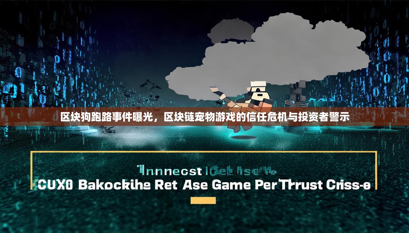 區(qū)塊狗跑路事件曝光，區(qū)塊鏈寵物游戲的信任危機與投資者警示