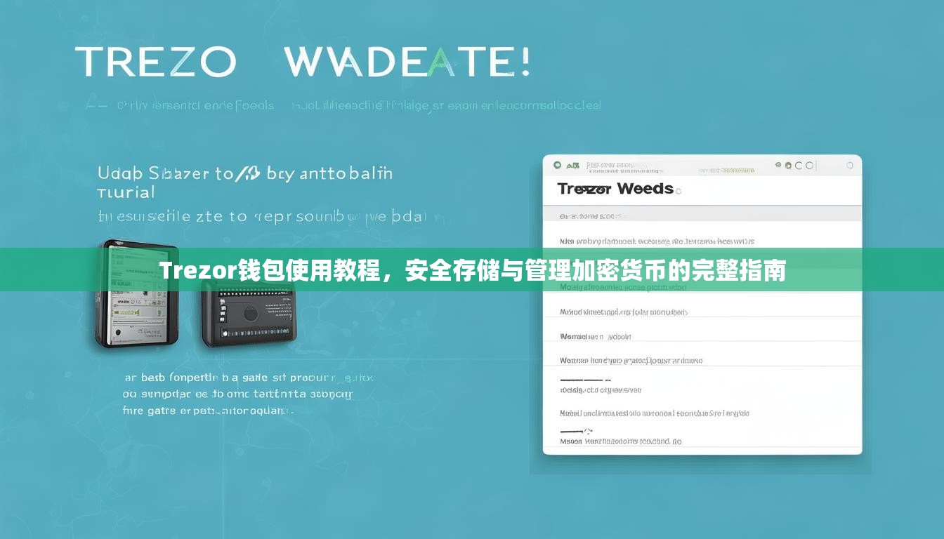 Trezor錢包使用教程，安全存儲(chǔ)與管理加密貨幣的完整指南