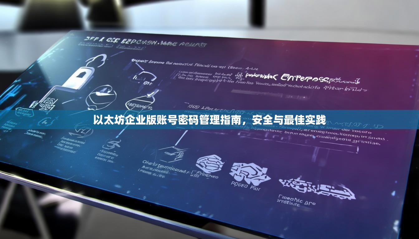 以太坊企業(yè)版賬號密碼管理指南，安全與最佳實踐