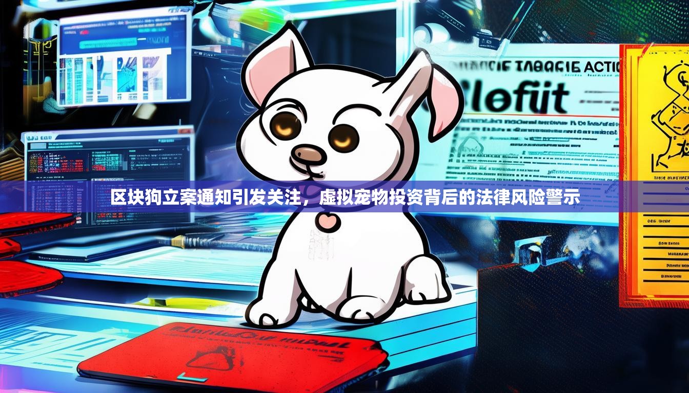 區(qū)塊狗立案通知引發(fā)關(guān)注，虛擬寵物投資背后的法律風(fēng)險警示