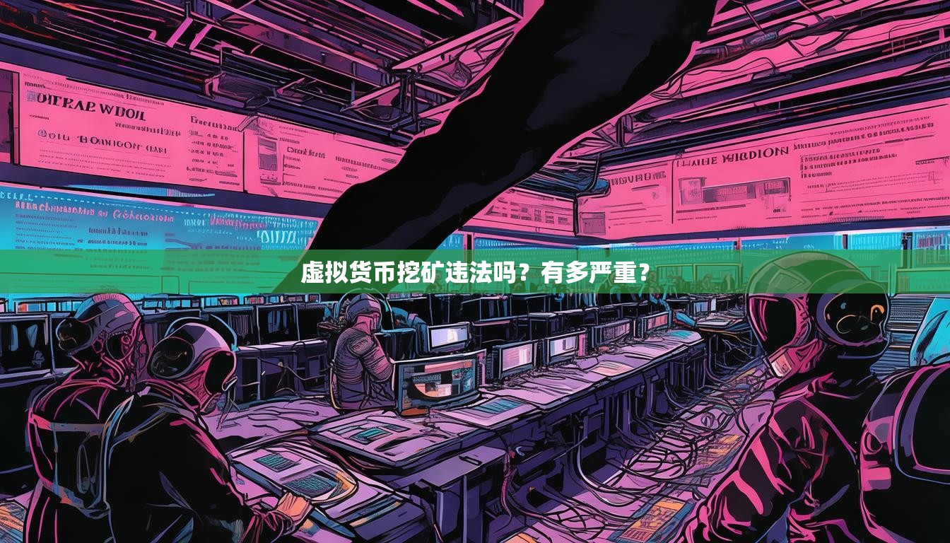 虛擬貨幣挖礦違法嗎？有多嚴(yán)重？