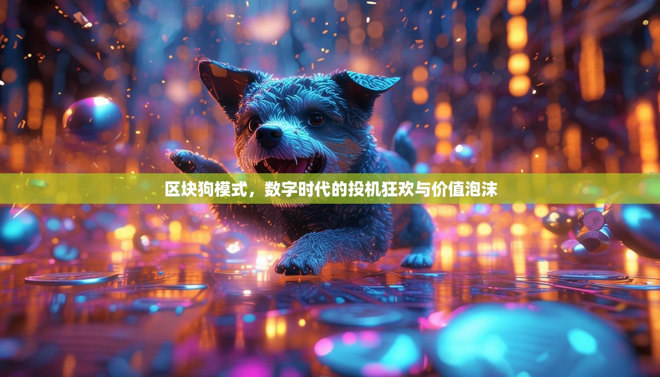 區(qū)塊狗模式，數(shù)字時代的投機(jī)狂歡與價值泡沫