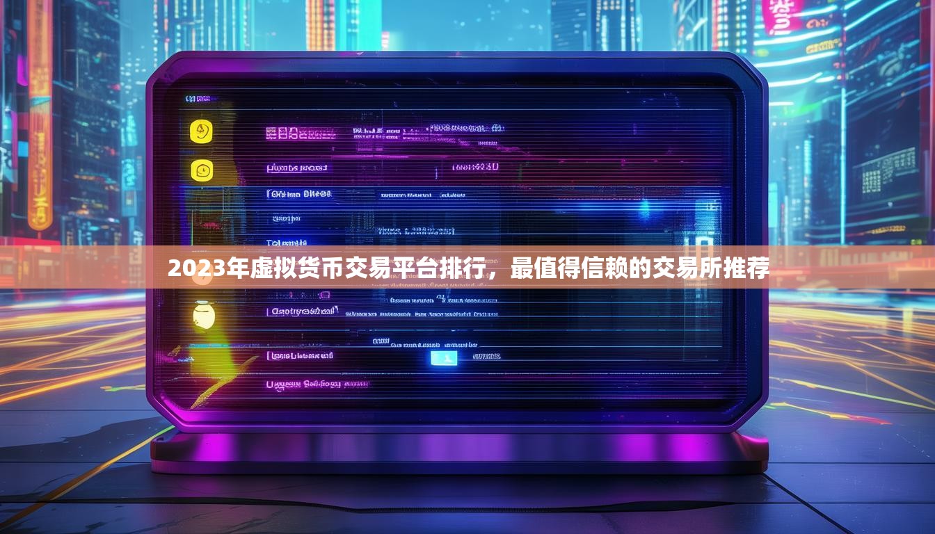 2023年虛擬貨幣交易平臺(tái)排行，最值得信賴的交易所推薦