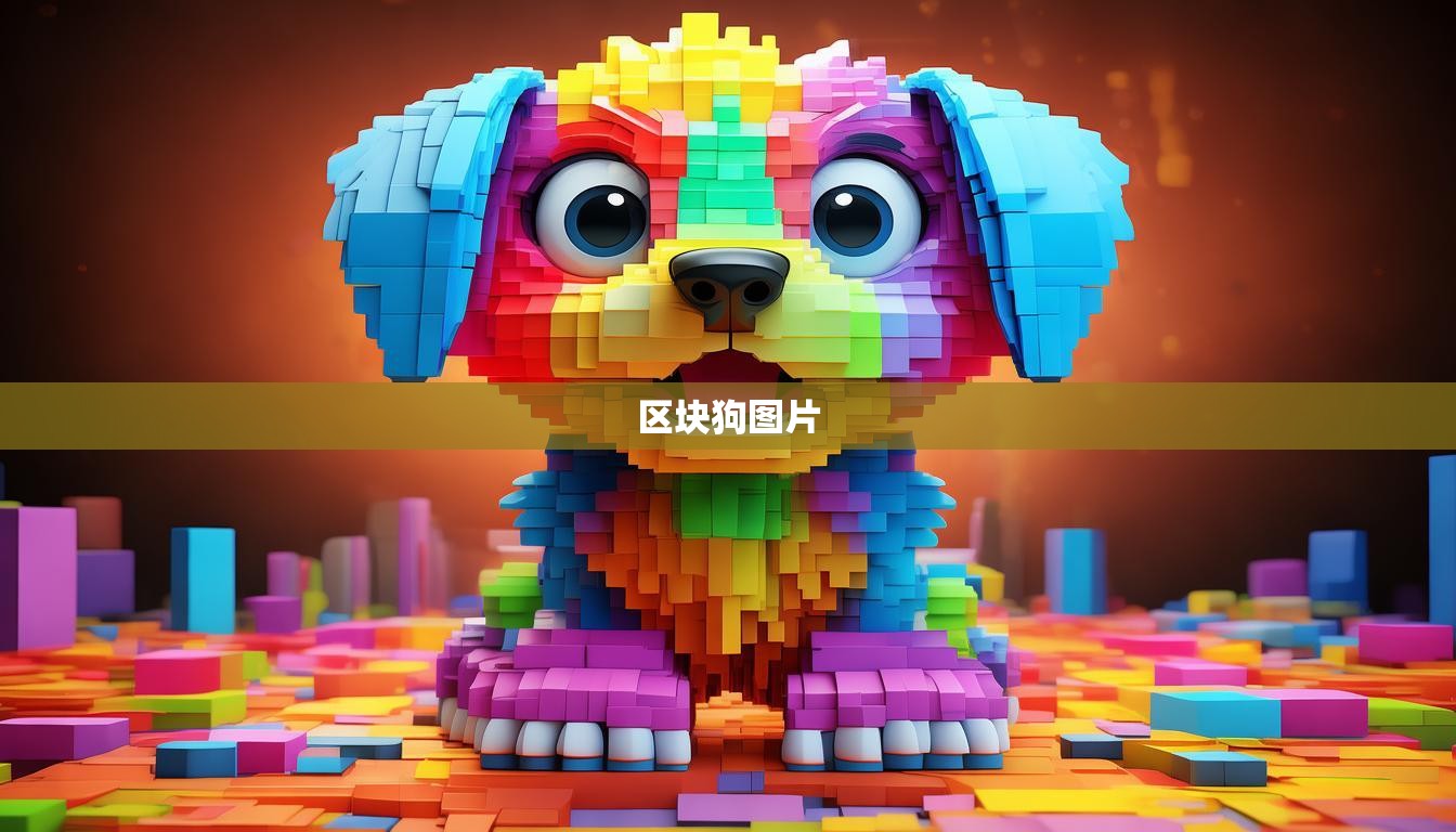 區(qū)塊狗圖片
