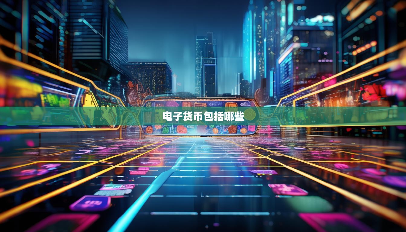 電子貨幣包括哪些