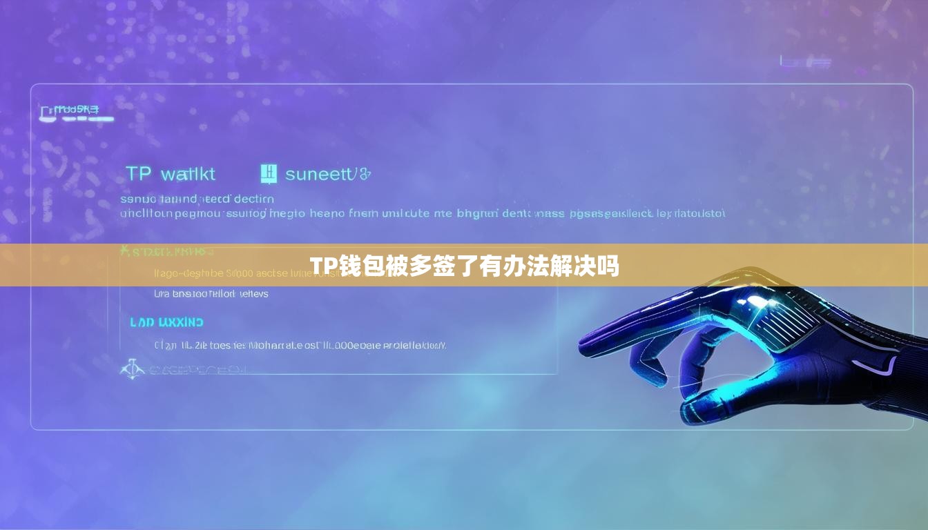TP錢包被多簽了有辦法解決嗎