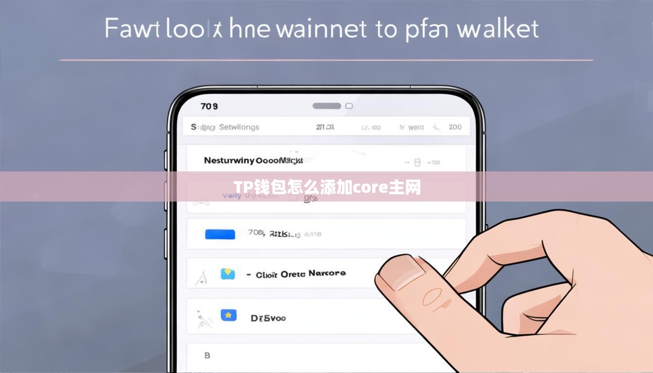 TP錢包怎么添加core主網(wǎng)