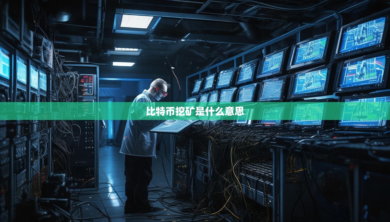 比特幣挖礦是什么意思