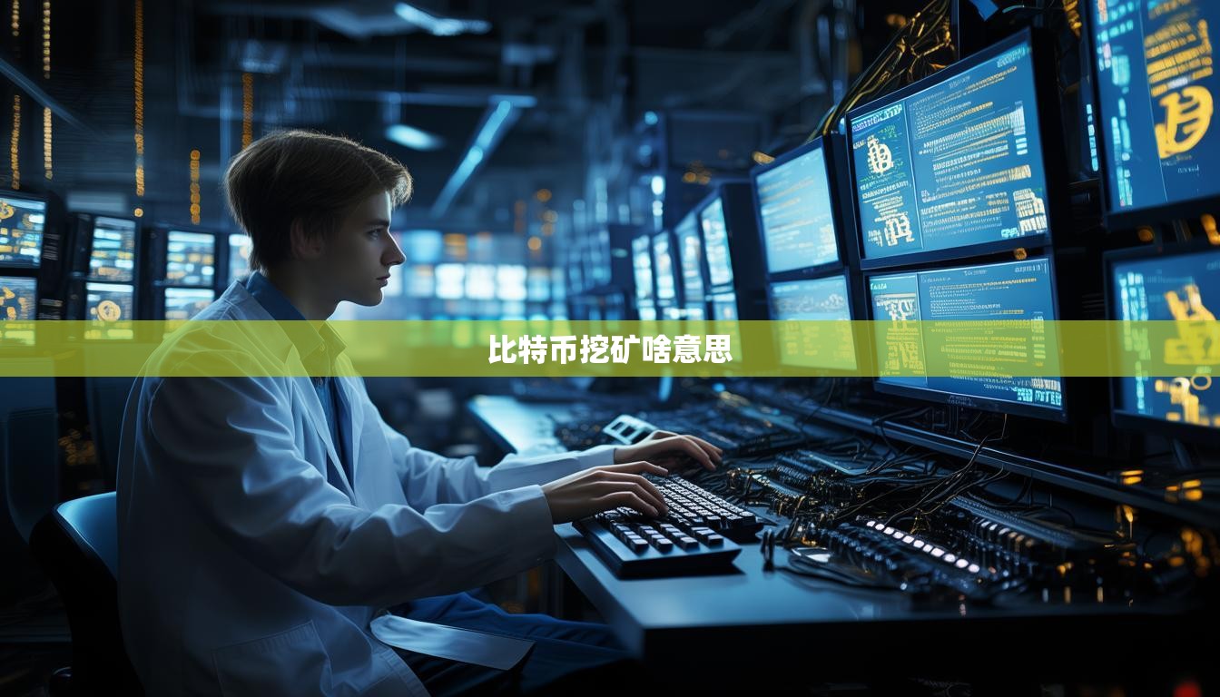 比特幣挖礦啥意思