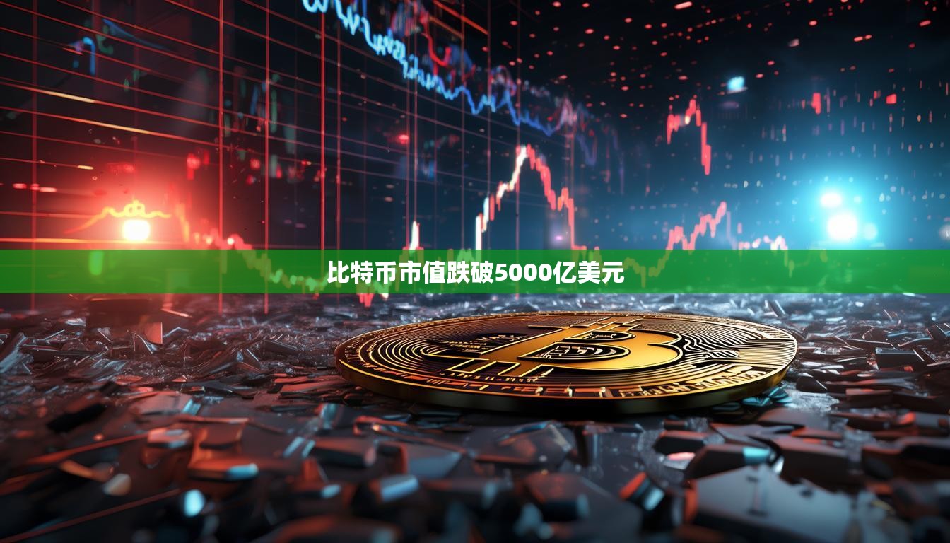 比特幣市值跌破5000億美元