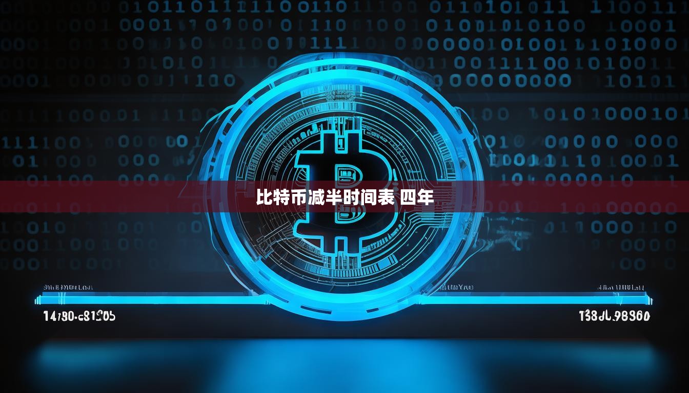 比特幣減半時(shí)間表 四年