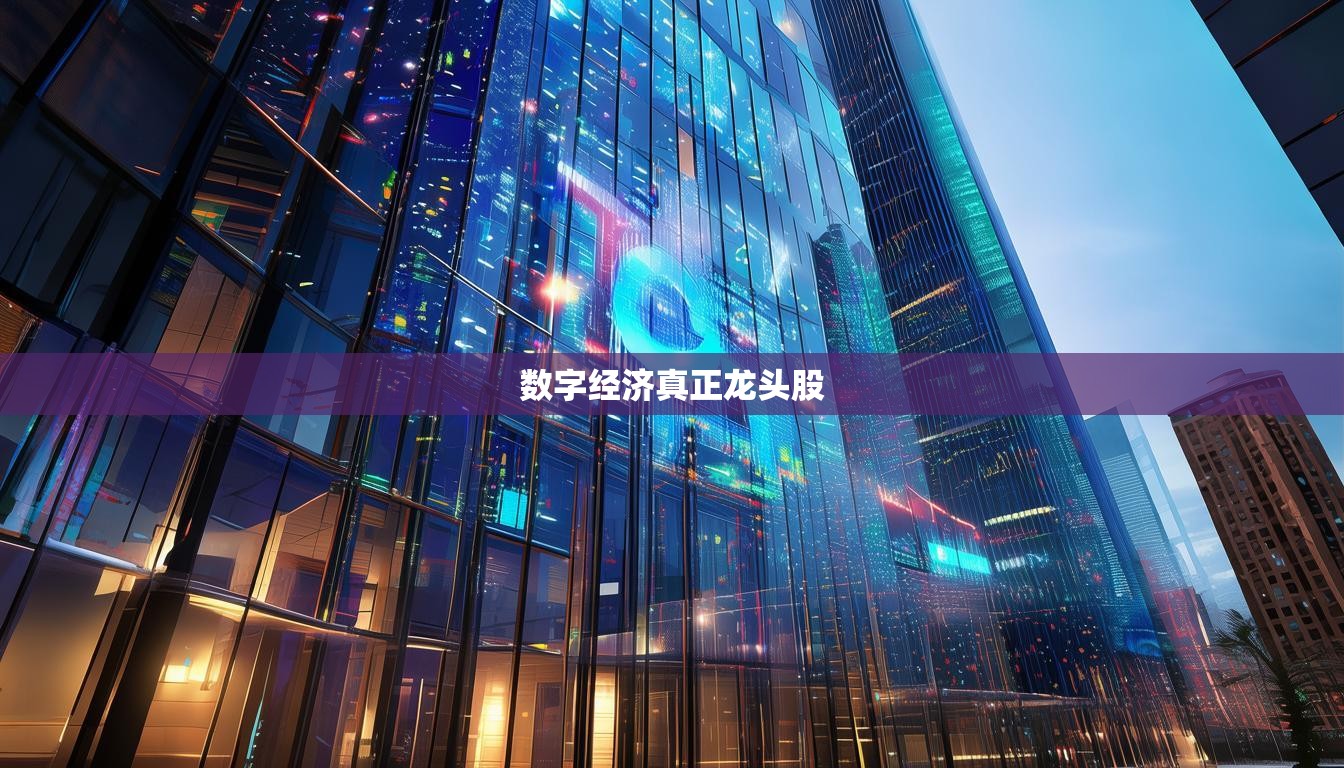 數(shù)字經(jīng)濟(jì)真正龍頭股