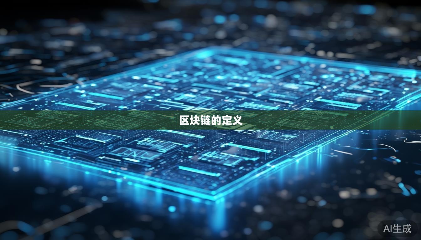 區(qū)塊鏈的定義