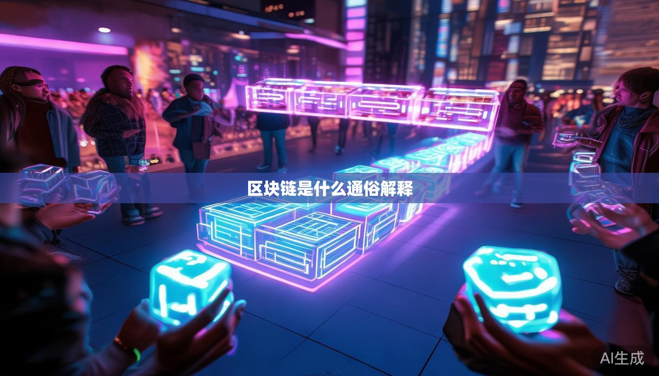 區(qū)塊鏈?zhǔn)鞘裁赐ㄋ捉忉? title=