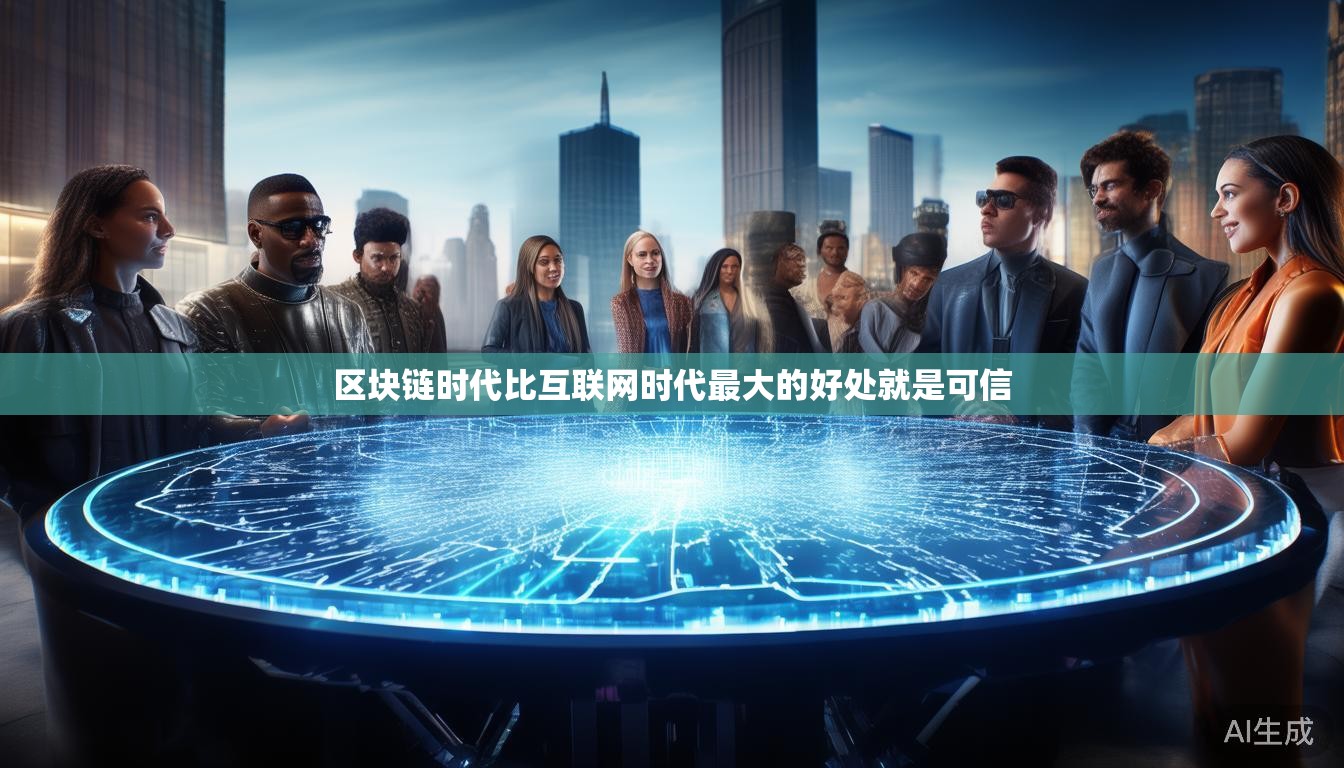 區(qū)塊鏈時(shí)代比互聯(lián)網(wǎng)時(shí)代最大的好處就是可信