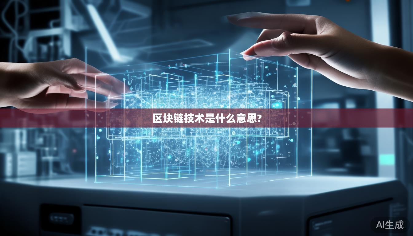 區(qū)塊鏈技術(shù)是什么意思?
